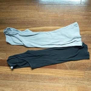 Set of 2 nursing tanks